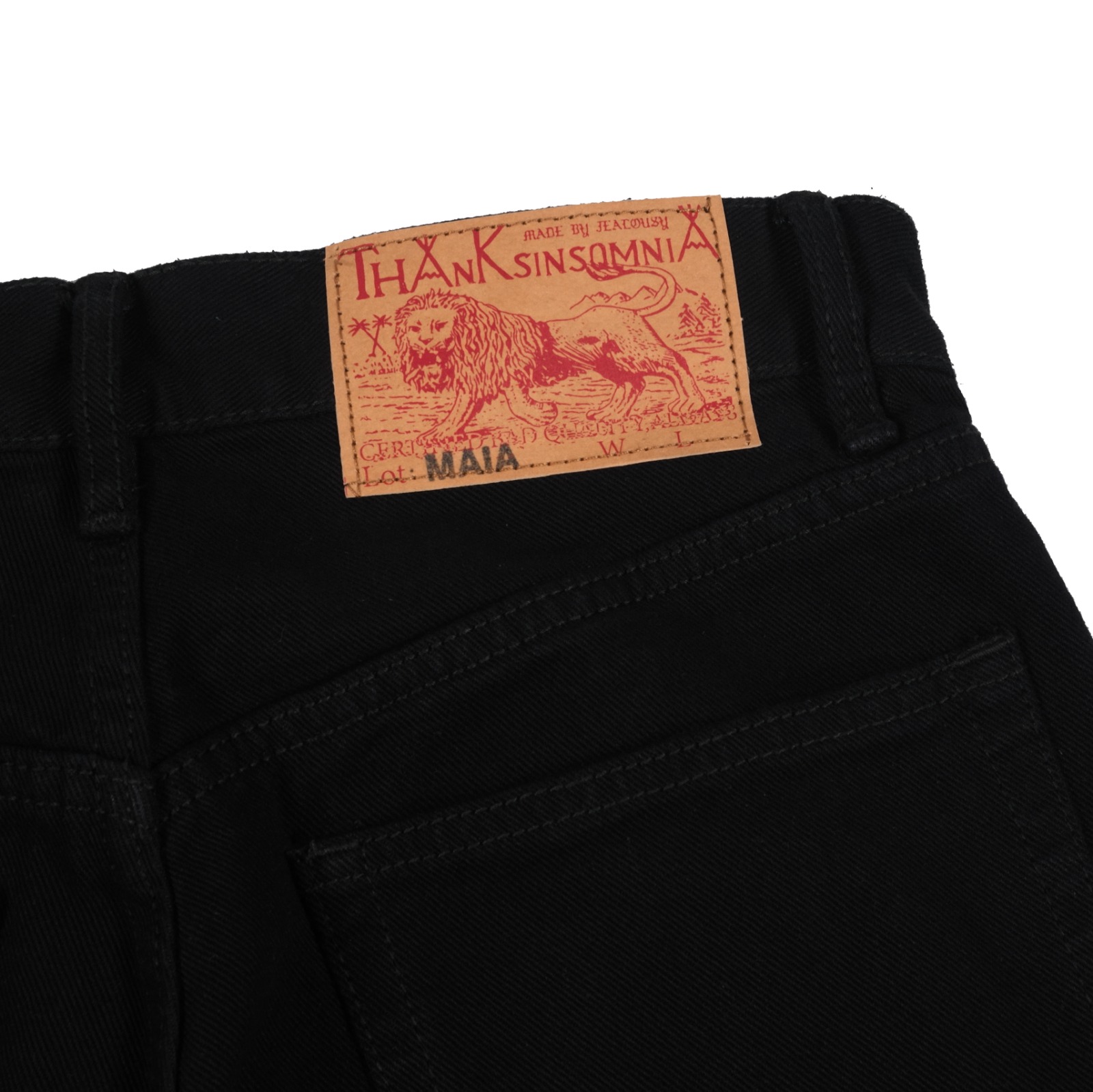 Denim Pants Maia Basic Black Thanksinsomnia