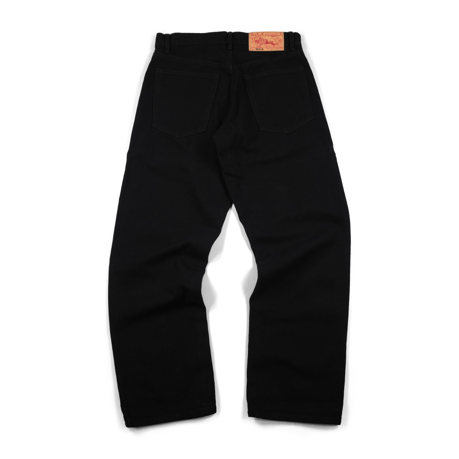 Denim Pants Maia Basic Black Thanksinsomnia
