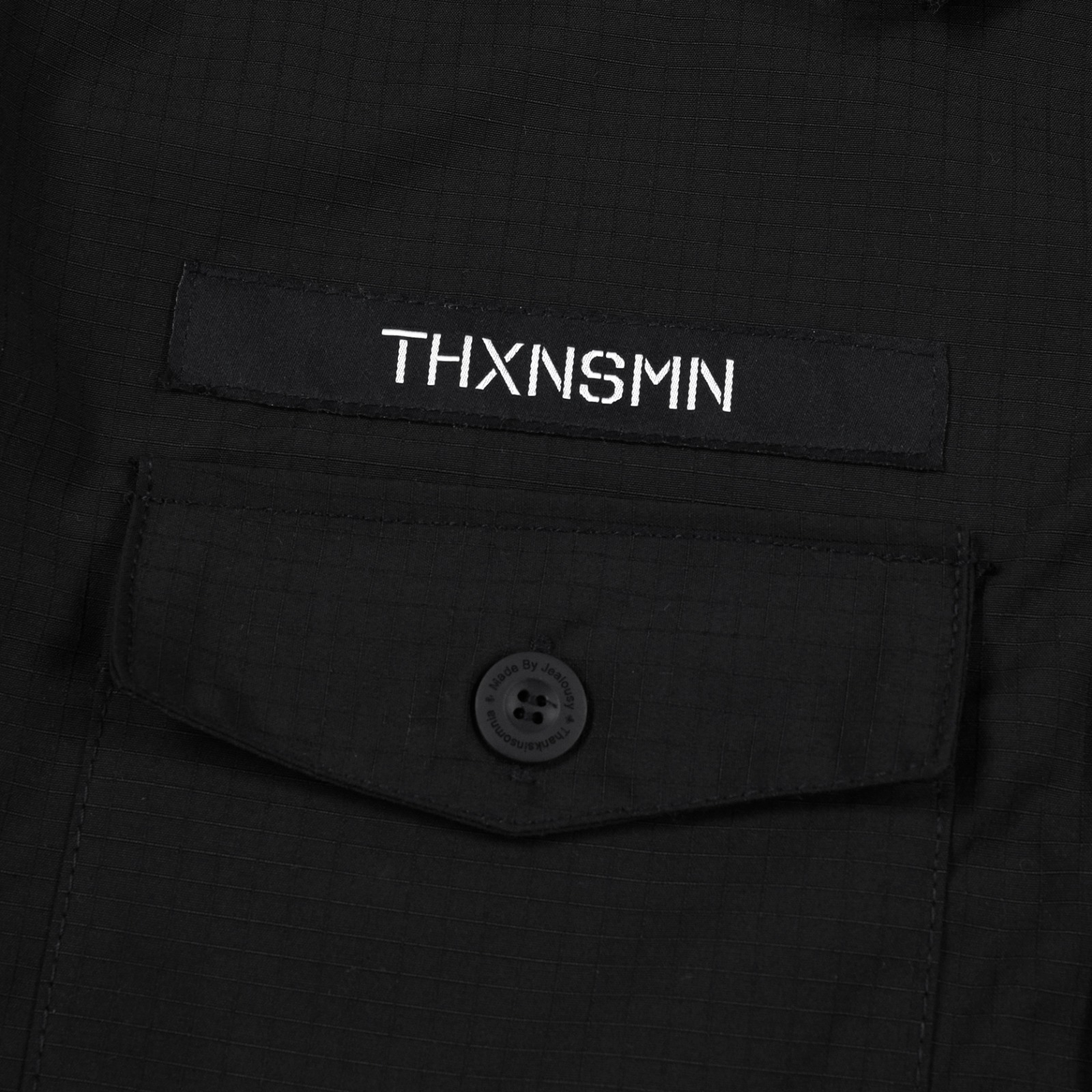 Oversized Shirt Jacket Veronizea Black Thanksinsomnia