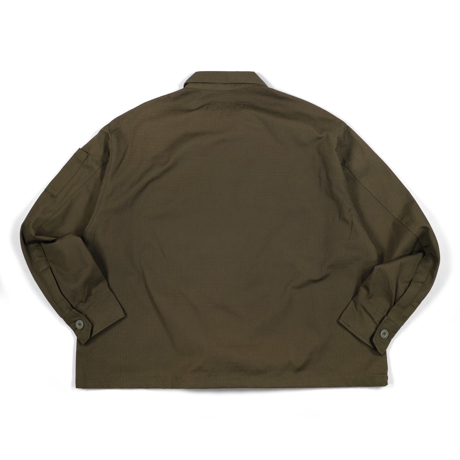 Oversized Shirt Jacket Veronizea Olive Green Thanksinsomnia