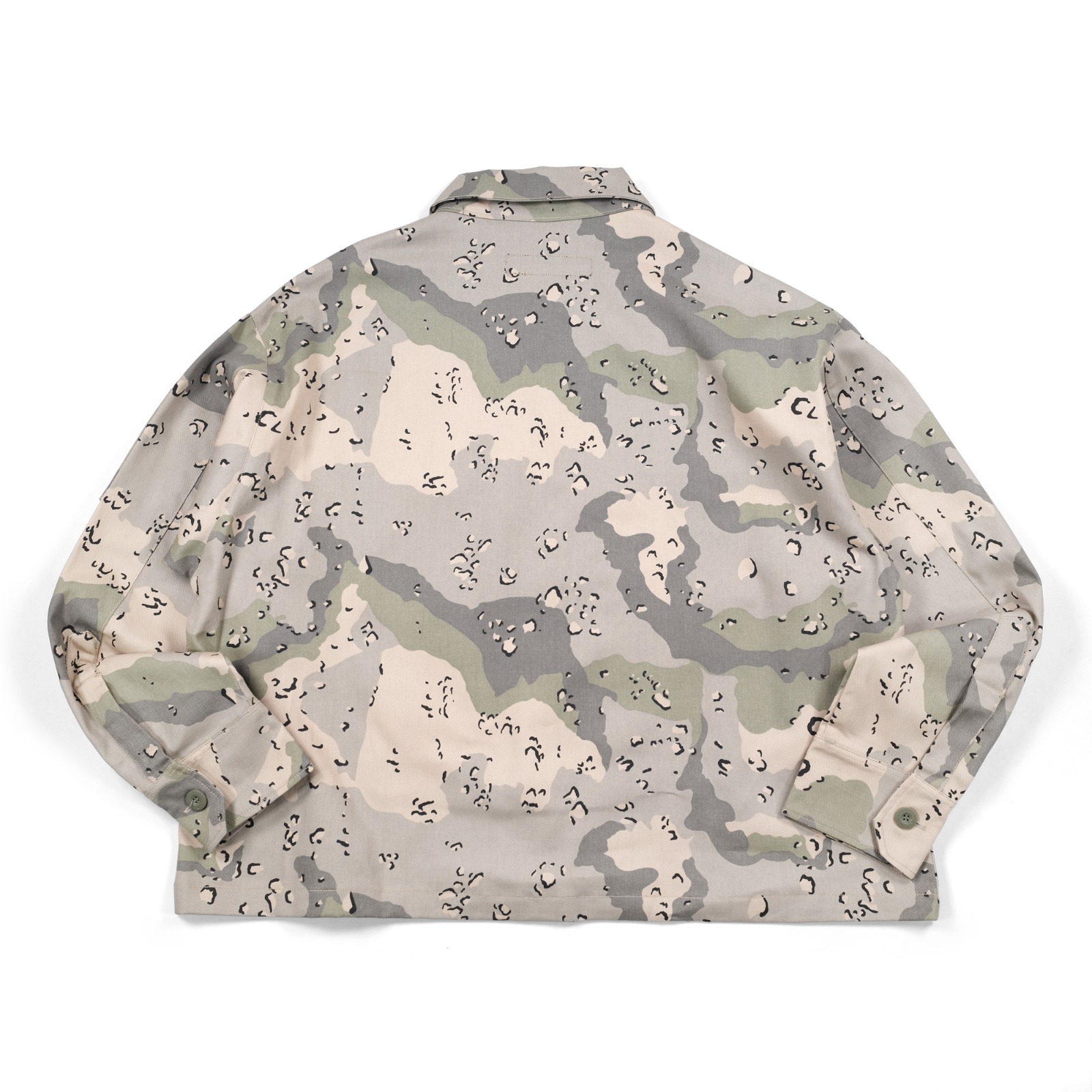 Oversized Shirt Jacket Veronizea Chocolate Chip Sage Thanksinsomnia
