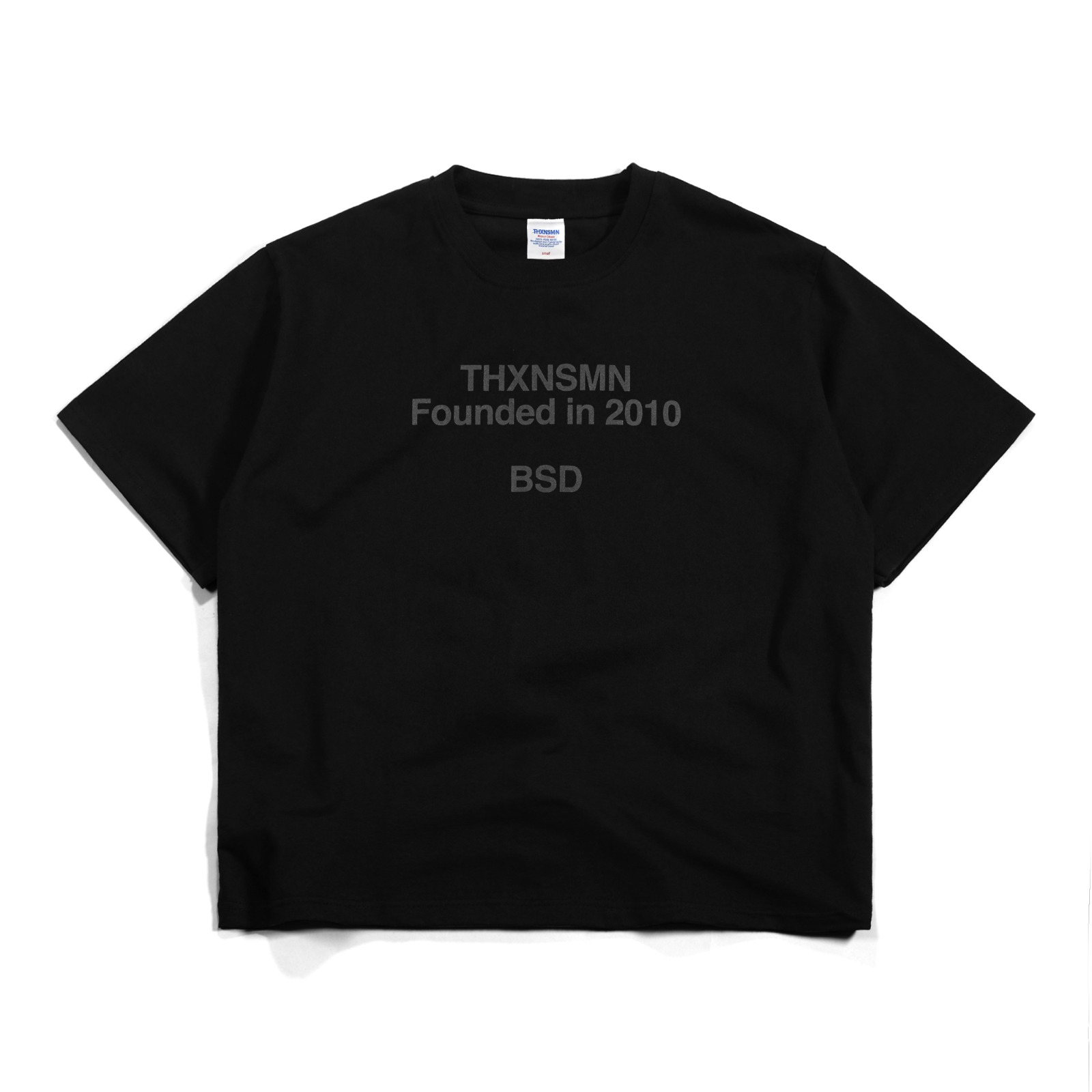 Tshirt Typo Izuma Black Thanksinsomnia