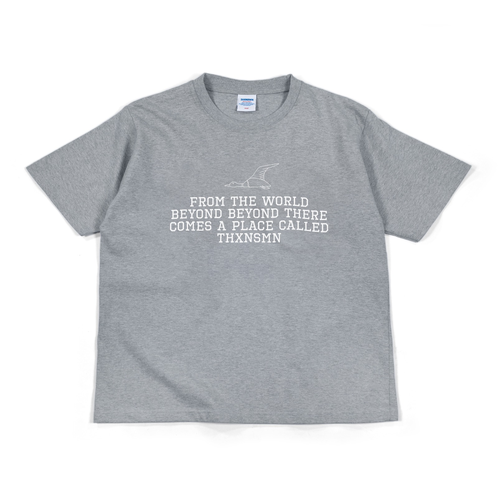 Tshirt Typo Frederica Grey - Cotton 250GSM Thanksinsomnia