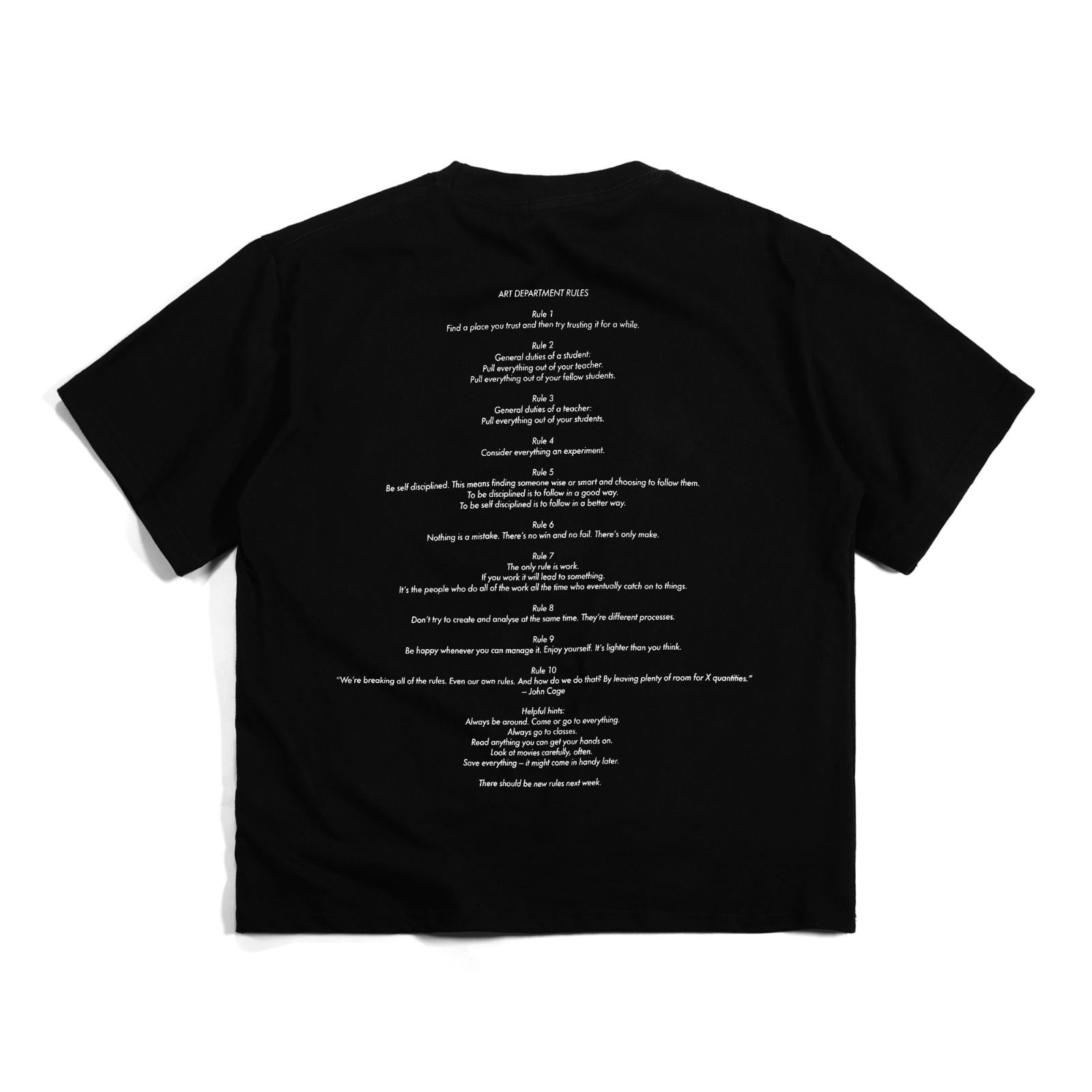 Tshirt Typo Jemirra Black Thanksinsomnia