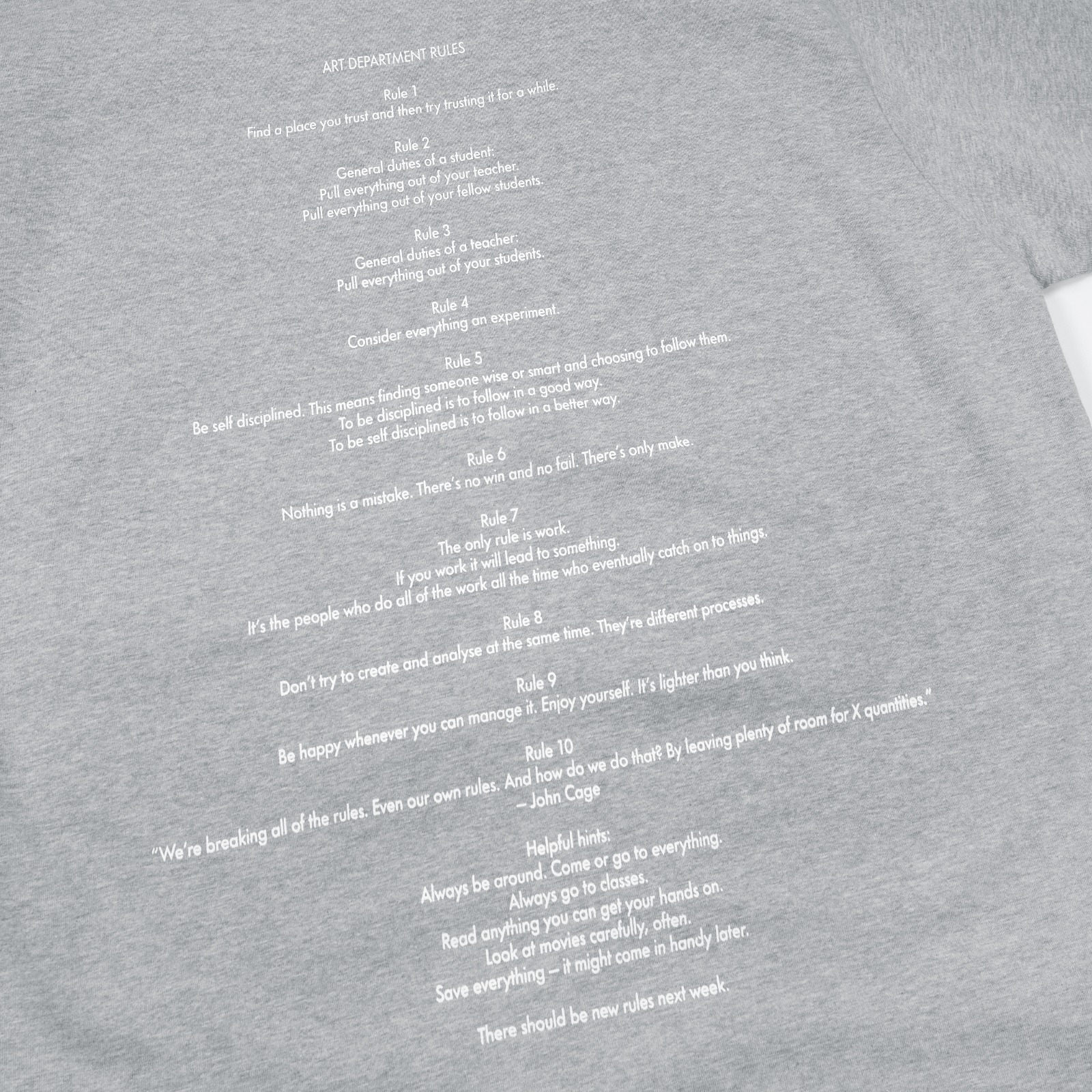 Tshirt Typo Jemirra Grey - Cotton 250GSM Thanksinsomnia