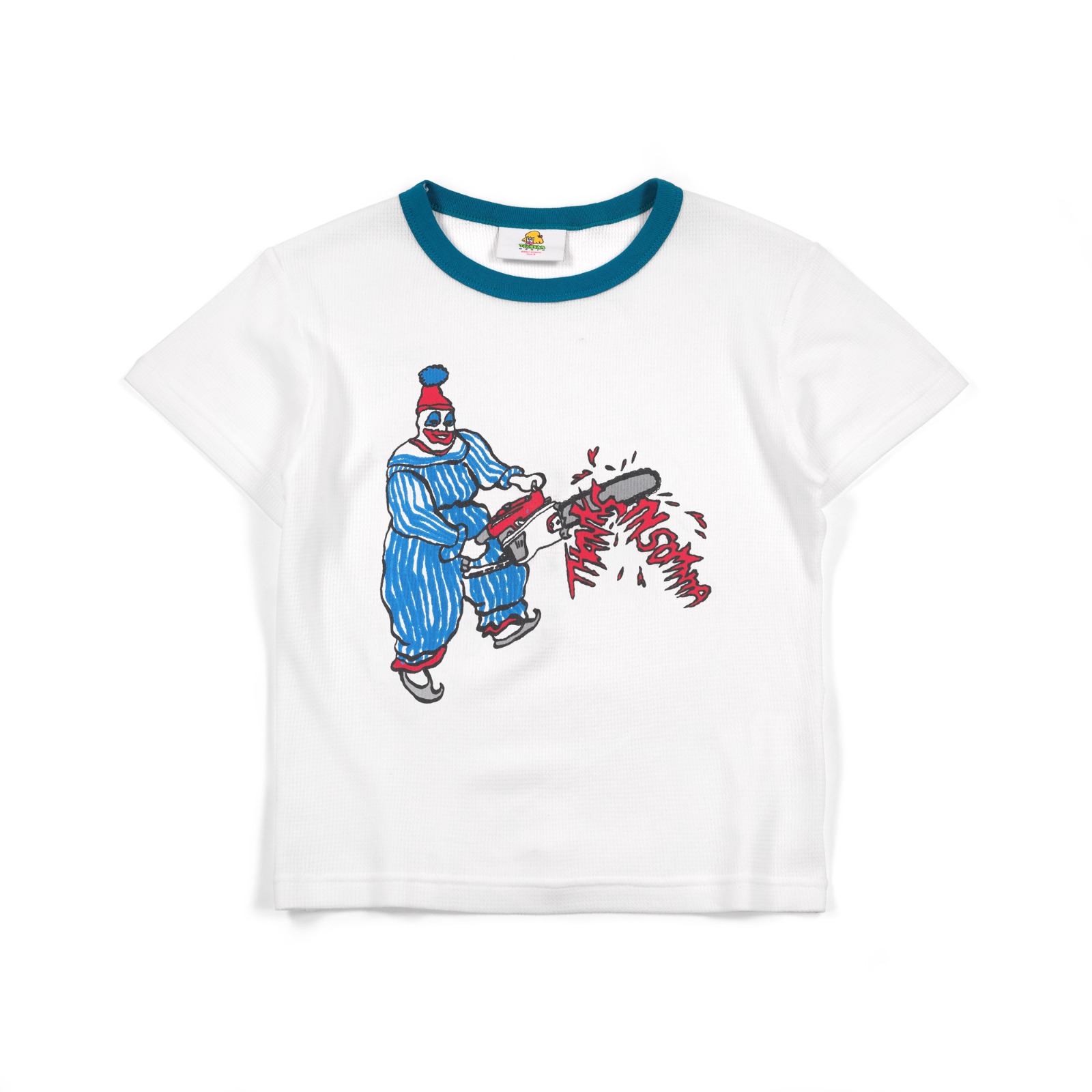 Baby Tee Latisha White Thanksinsomnia Girls