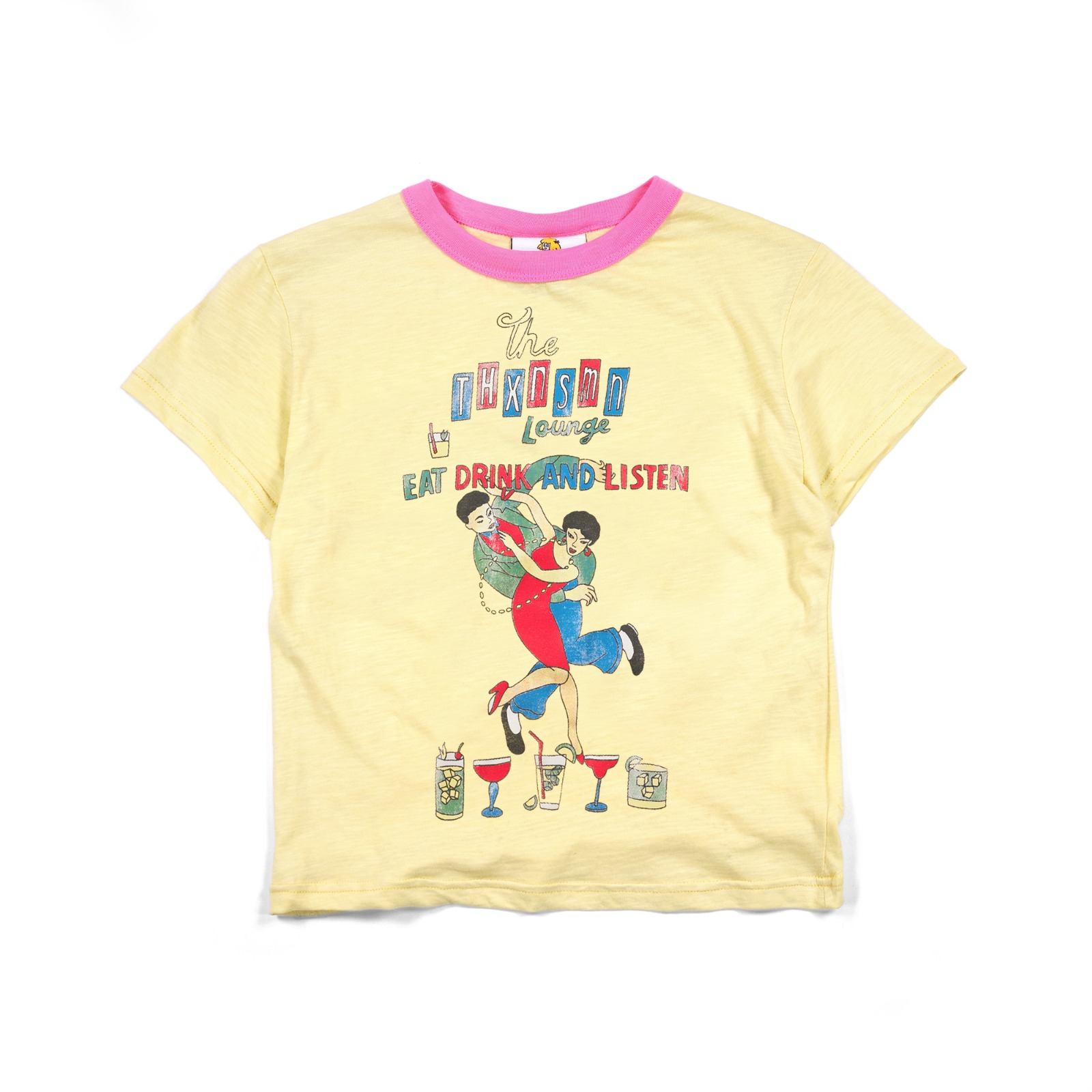 Baby Tee Izatti Yellow Thanksinsomnia Girls