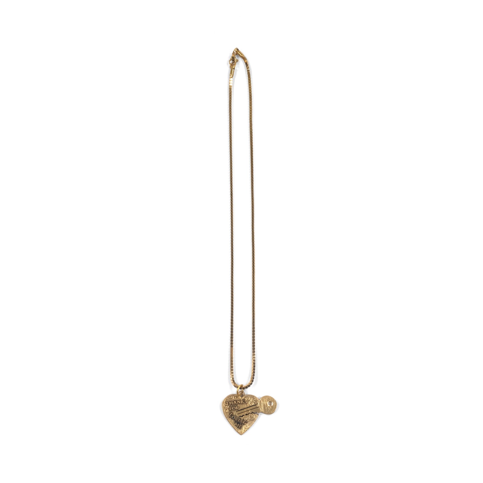 Necklace Heayes Golden Thanksinsomnia