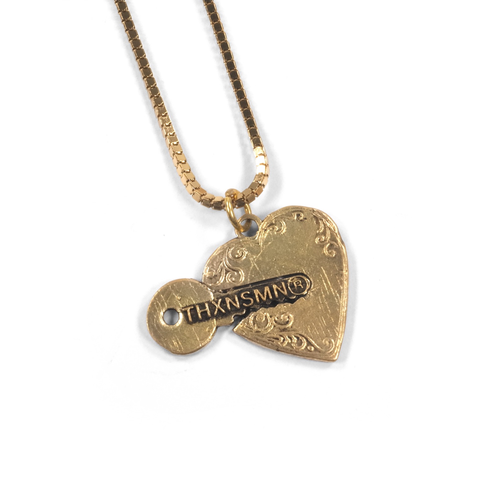 Necklace Heayes Golden Thanksinsomnia