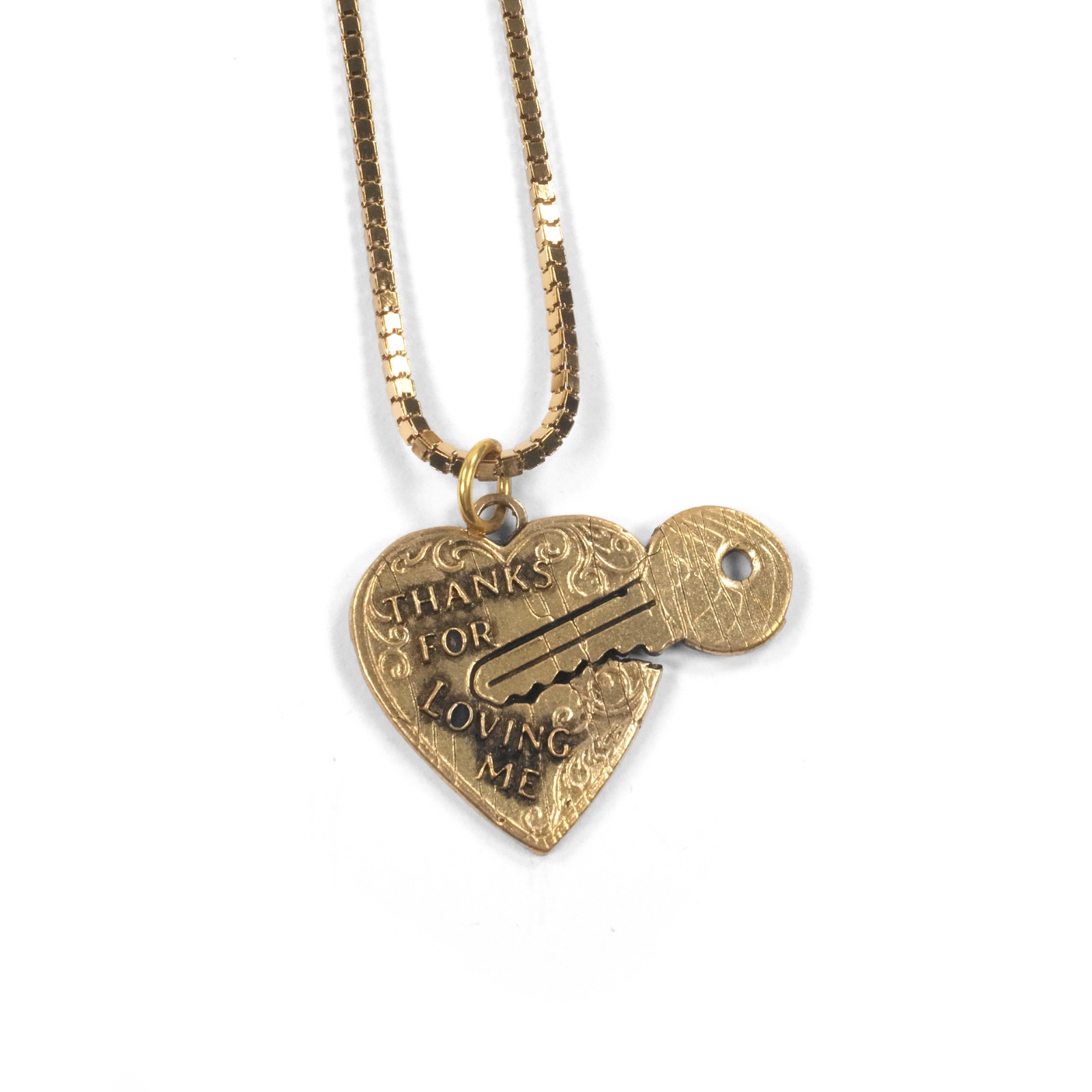 Necklace Heayes Golden Thanksinsomnia