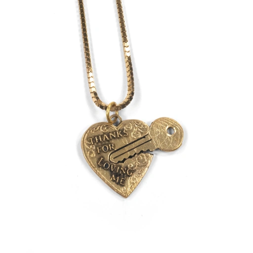 Necklace Heayes Golden Thanksinsomnia