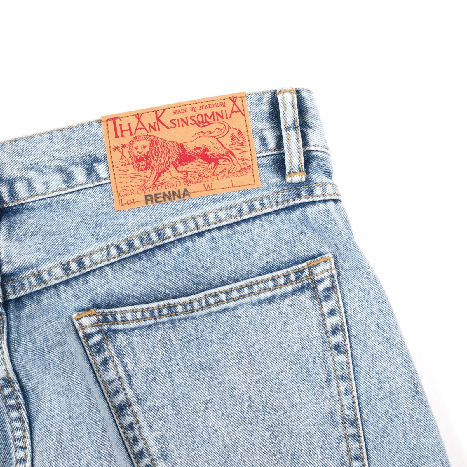 Denim Pants Renna Basic Light Blue Thanksinsomnia