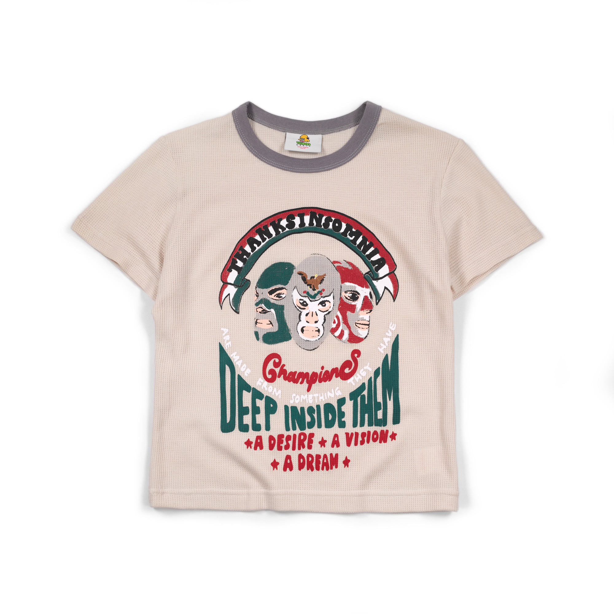 Baby Tee Therena Cream Thanksinsomnia Girls