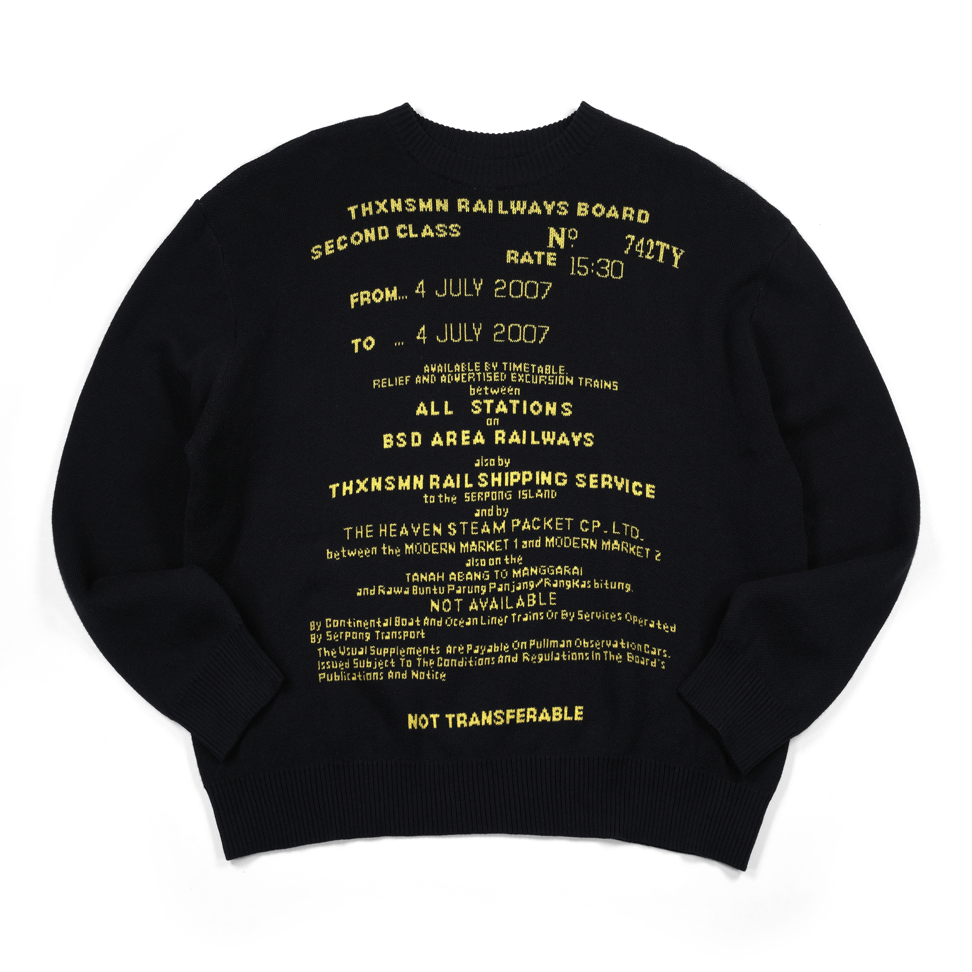 Sweater Uchenna Black Thanksinsomnia