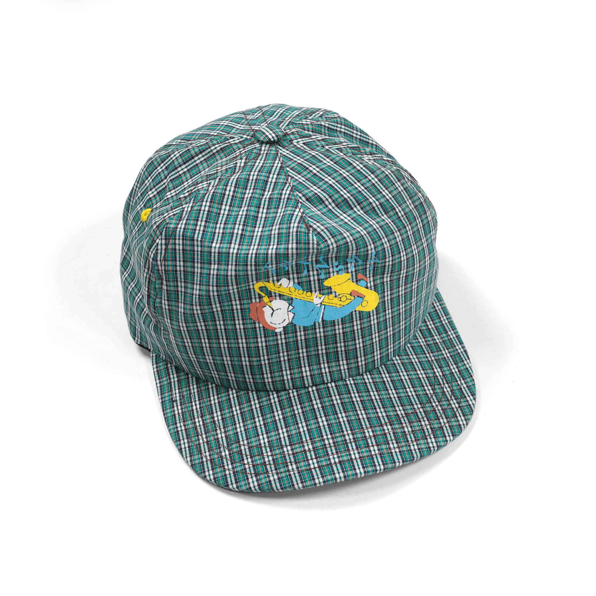Hat Fidelie Green Plaid Thanksinsomnia