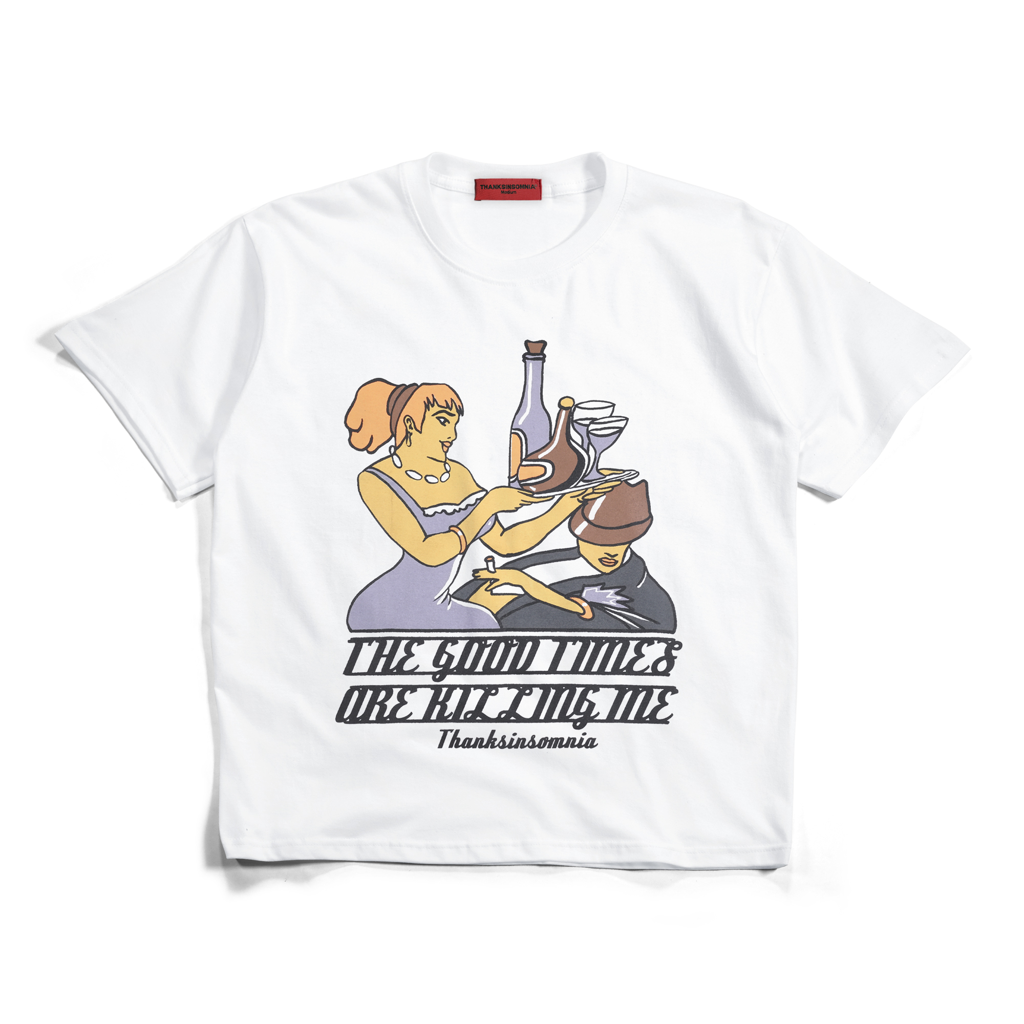Tshirt Francheska White Thanksinsomnia