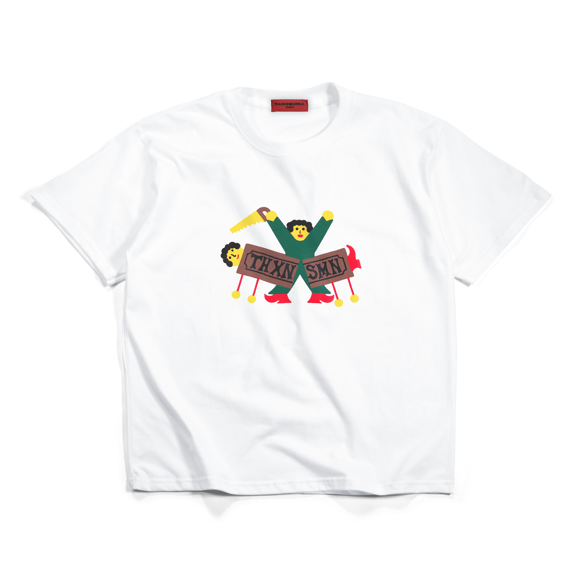Tshirt Gardella White Thanksinsomnia