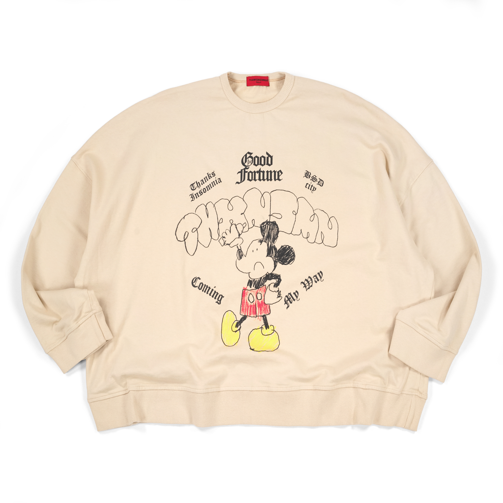 Sweatshirt Penycleo Light Cream Thanksinsomnia