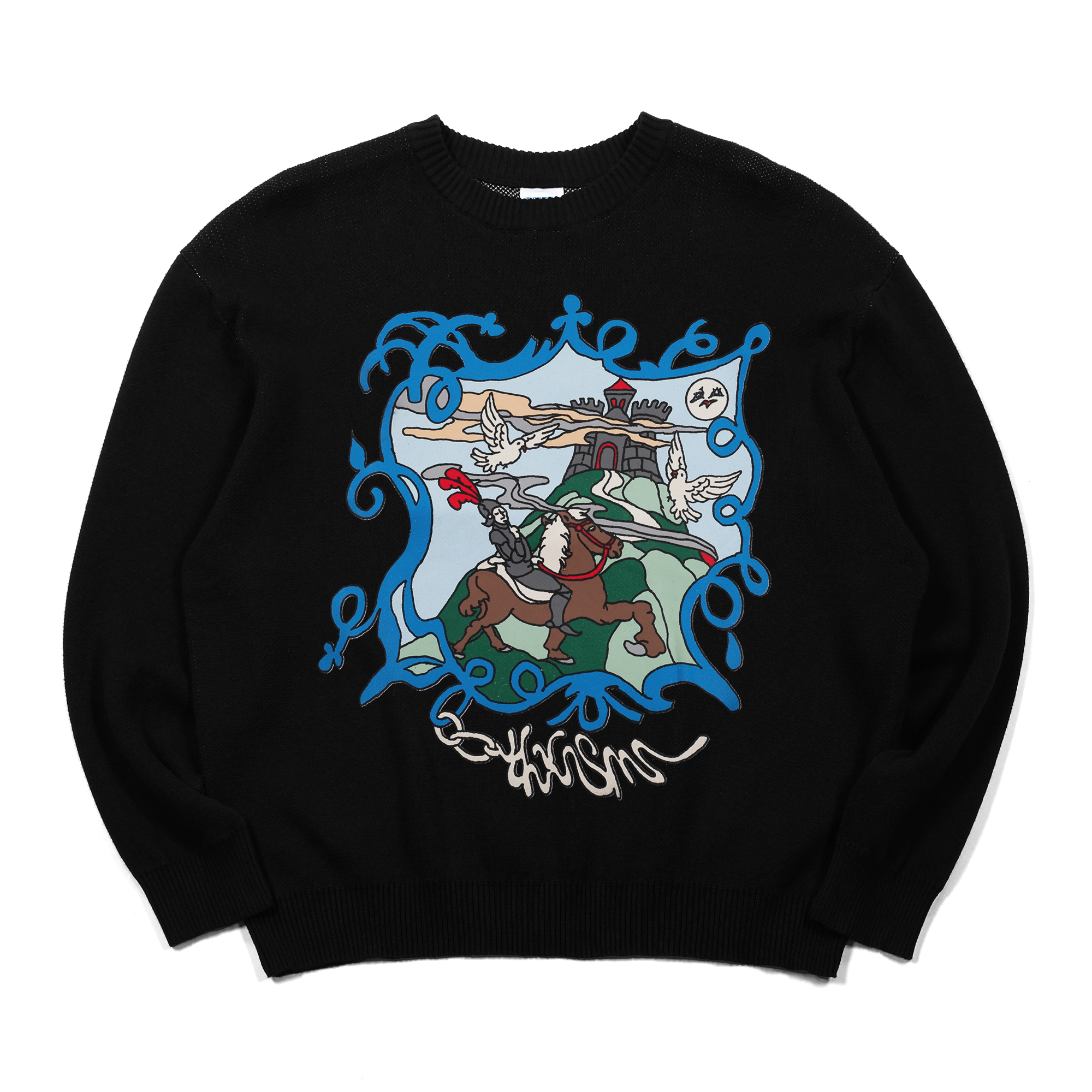 Sweater Godiva Black Thanksinsomnia