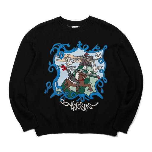 Sweater Godiva Black Thanksinsomnia