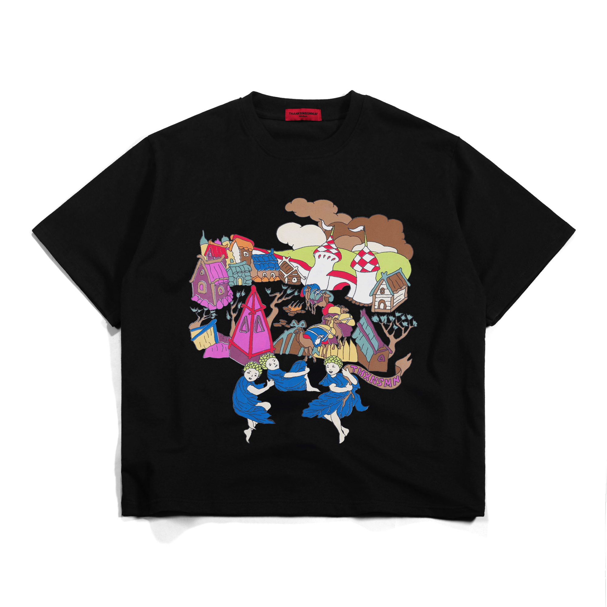 Tshirt Kavya Black Thanksinsomnia