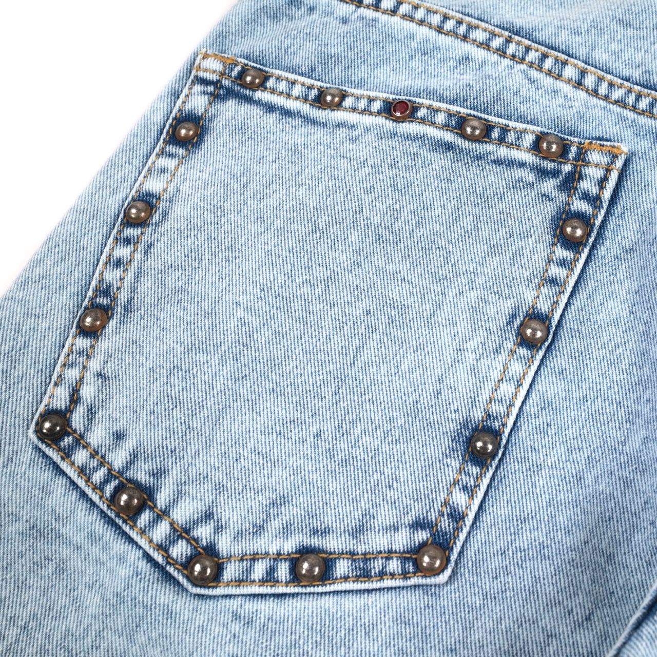 Denim Pants Maia Studded Light Blue Thanksinsomnia