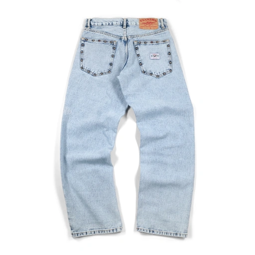 Denim Pants Maia Studded Light Blue Thanksinsomnia