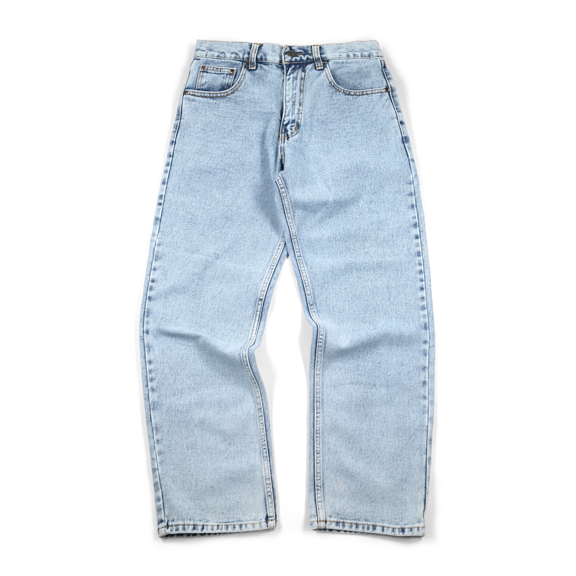 Denim Pants Maia Studded Light Blue Thanksinsomnia