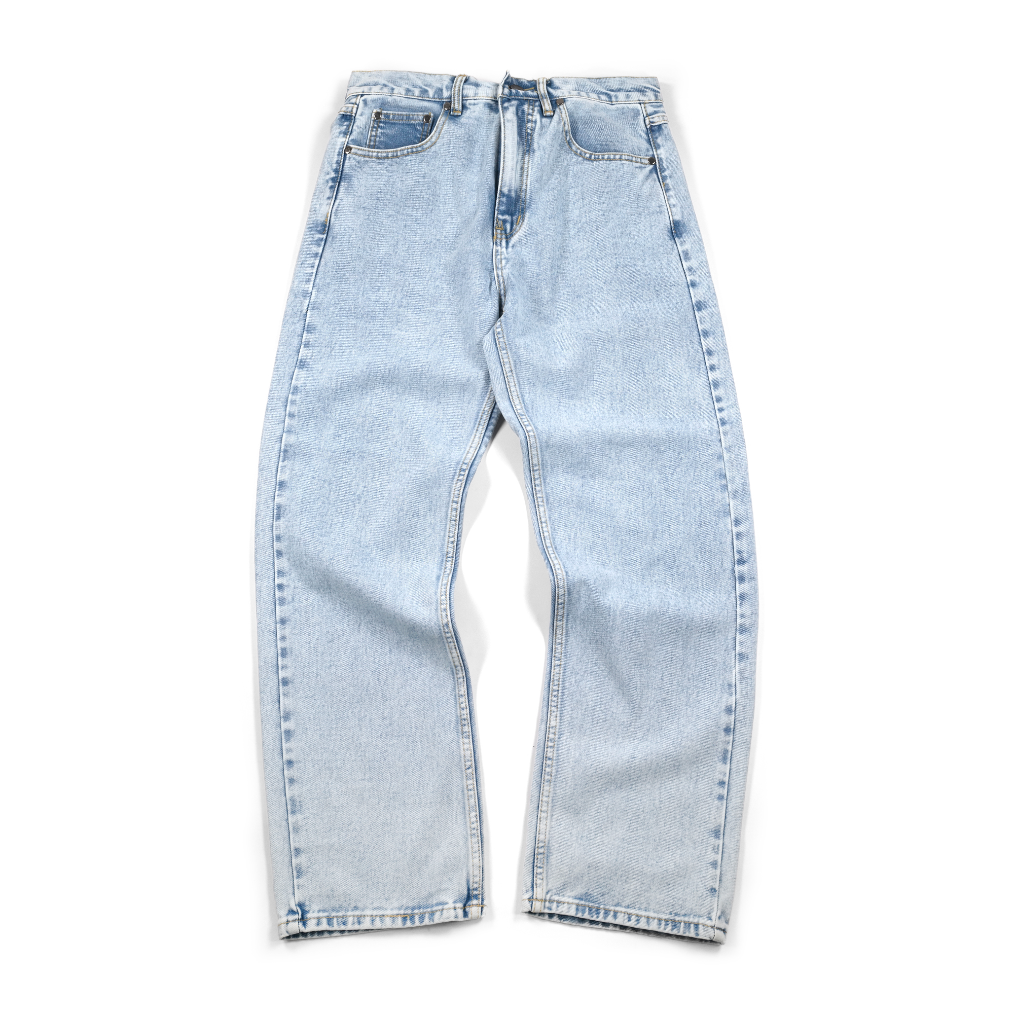 Denim Pants Renna Studded Light Blue Thanksinsomnia