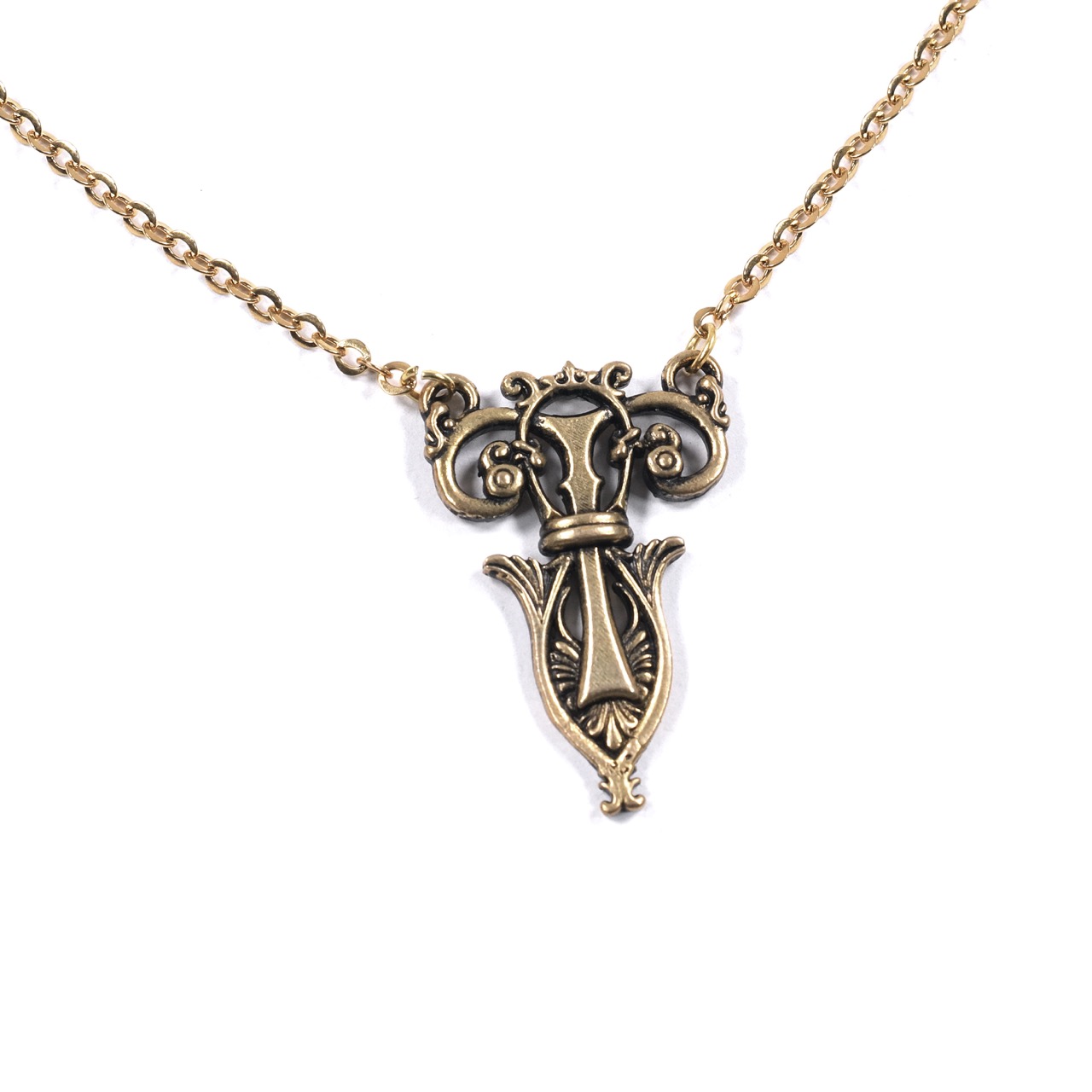 Necklace Lucilly Golden Thanksinsomnia