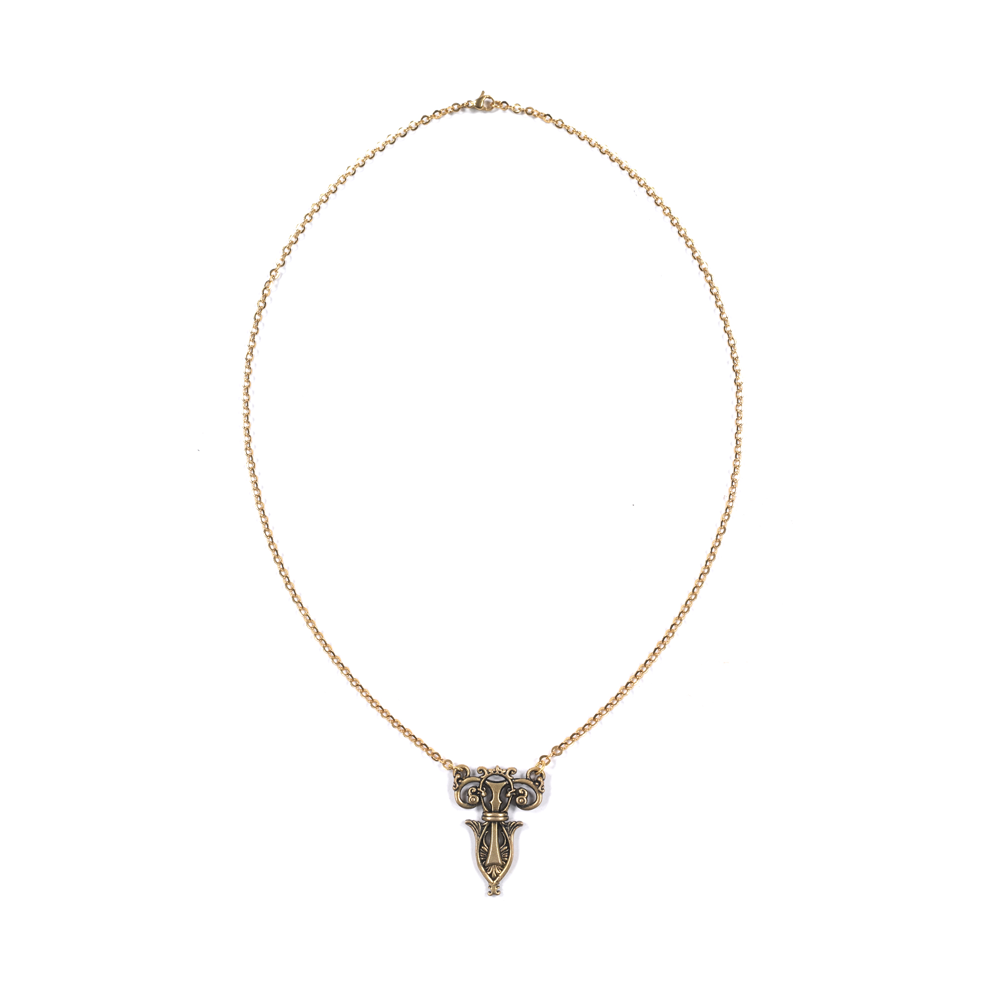 Necklace Lucilly Golden Thanksinsomnia