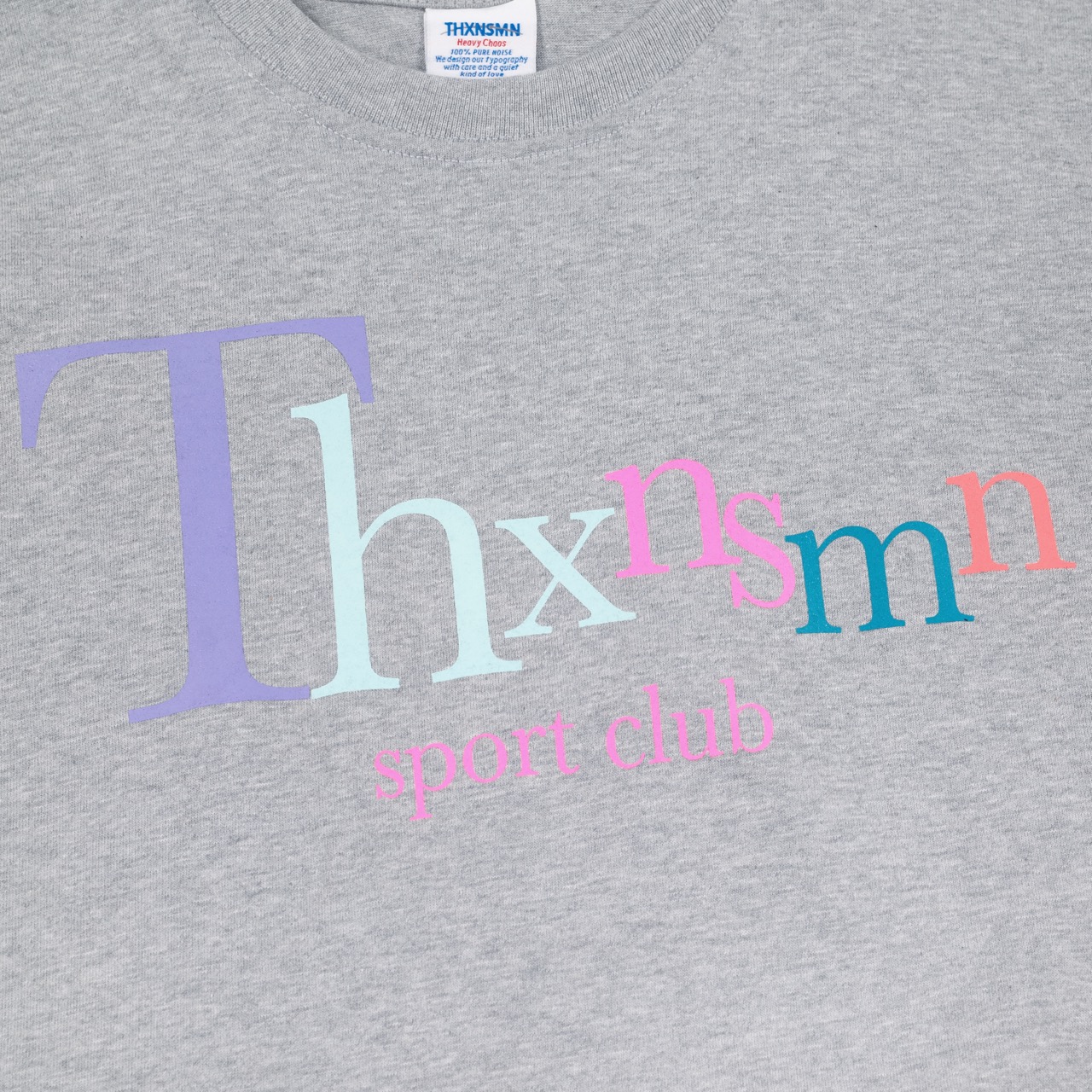 Tshirt Typo Kanza Grey - Cotton 250GSM Thanksinsomnia