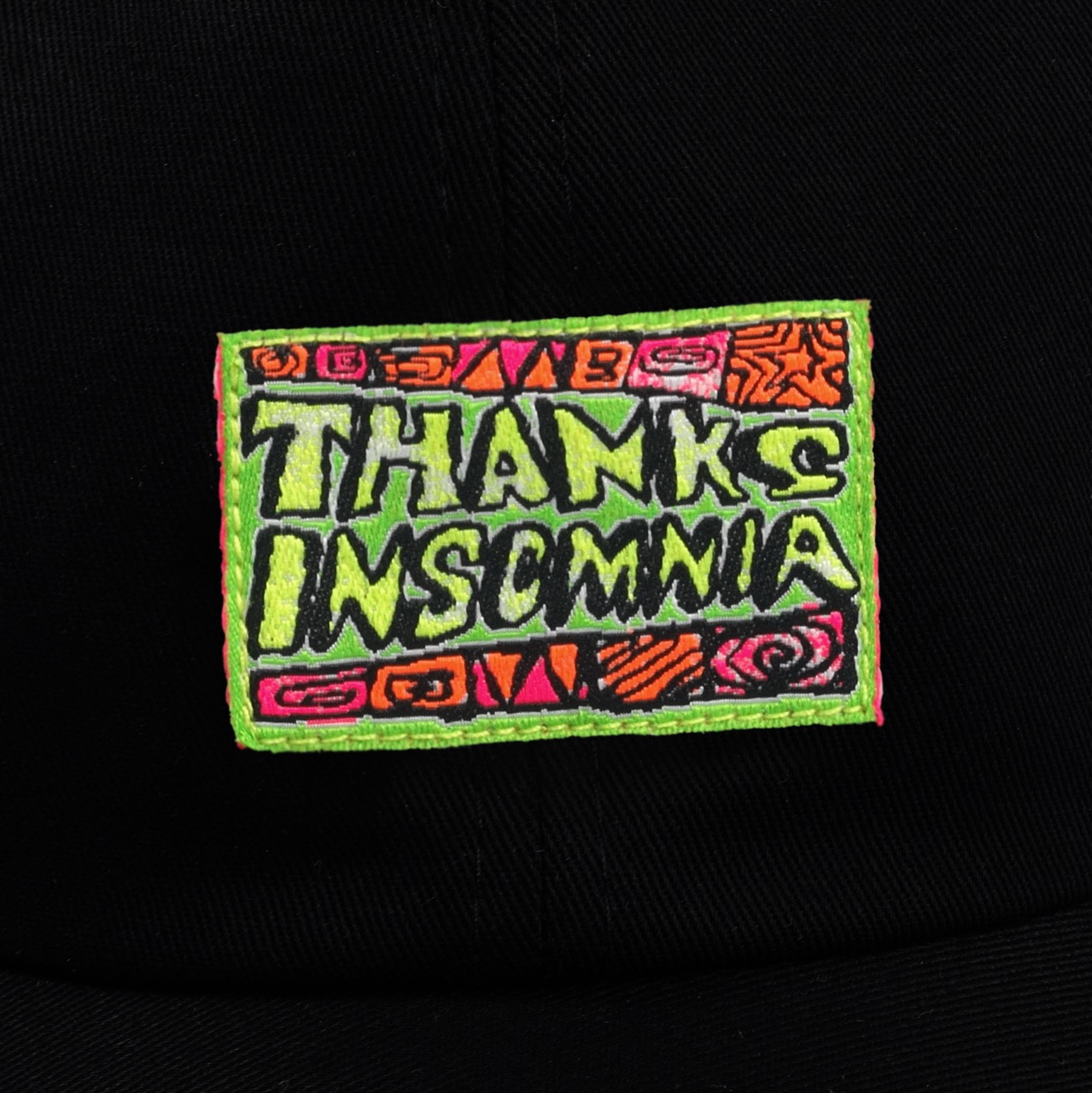 Cap Zinnia Black Thanksinsomnia