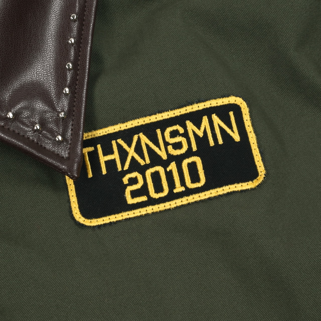 Jacket Gamila Leyra Olive Collar Brown Thanksinsomnia