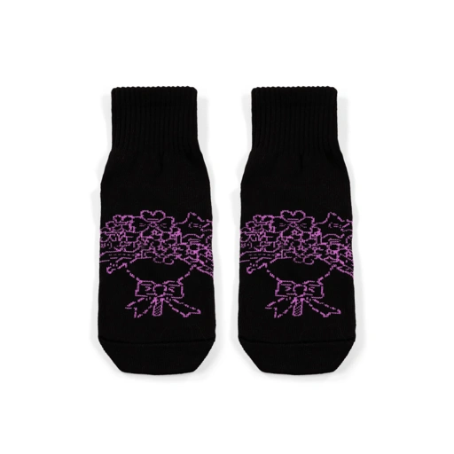 Socks Luana Black  - Low Cut Thanksinsomnia