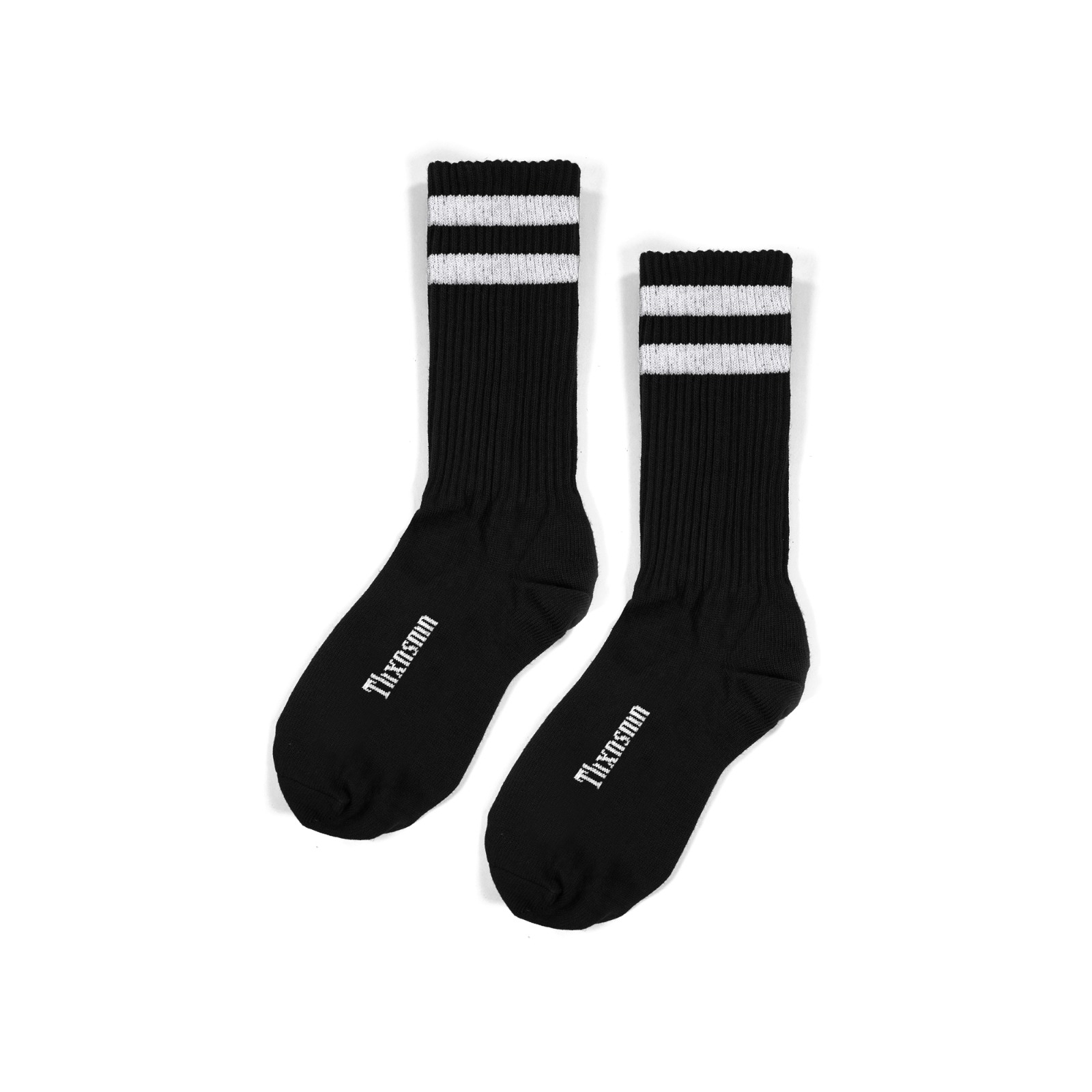 Crew Sock Luma Black Thanksinsomnia
