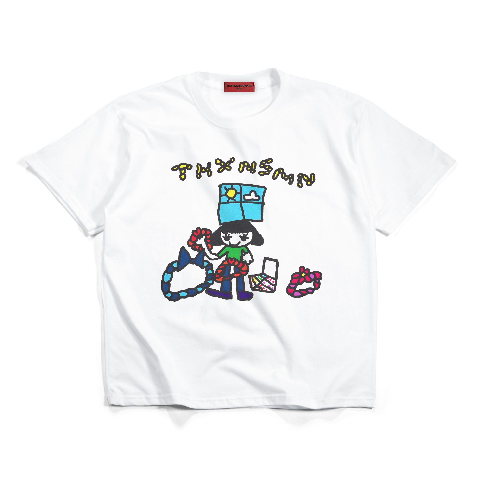 Tshirt Ilmira White Thanksinsomnia