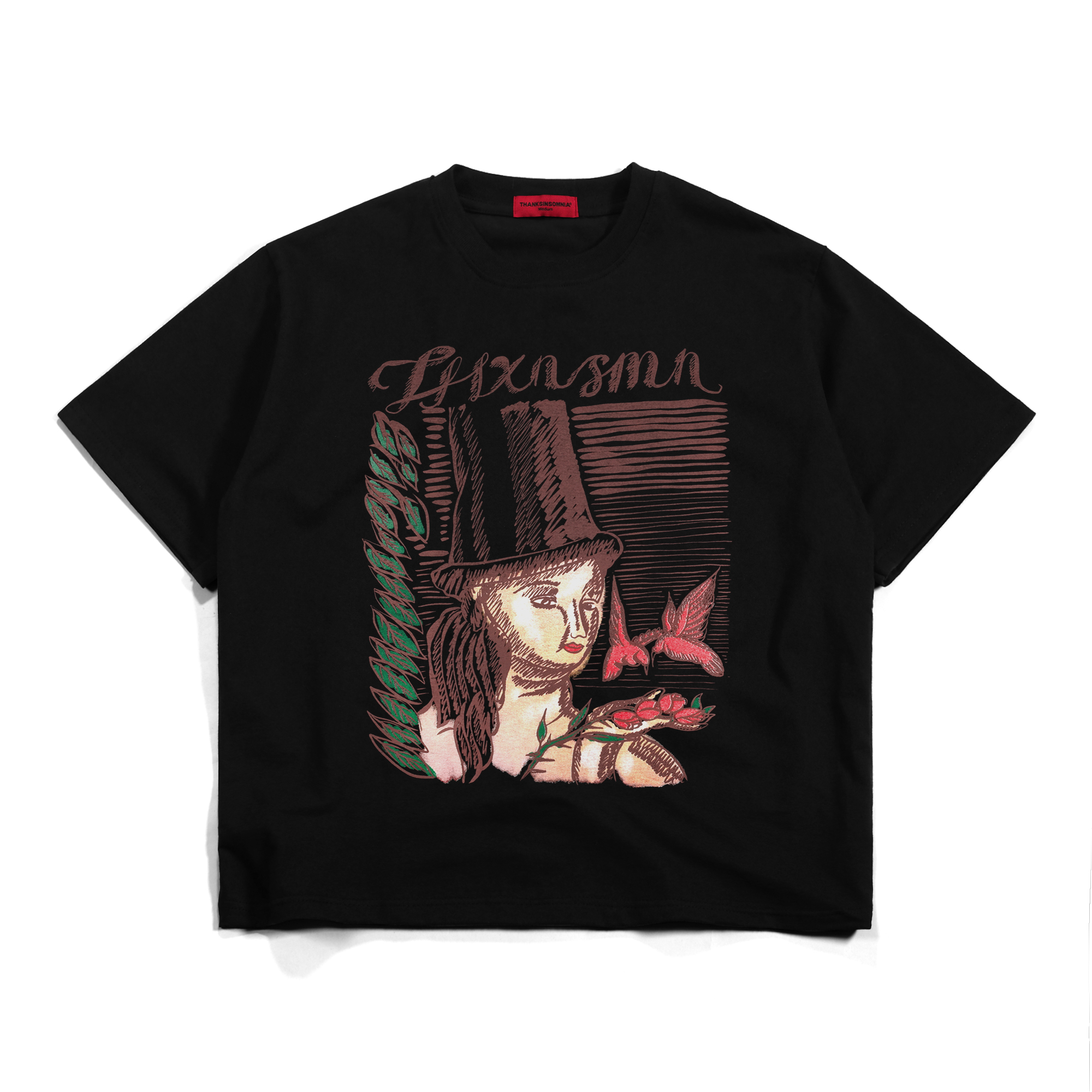 Tshirt Leorya Black Thanksinsomnia
