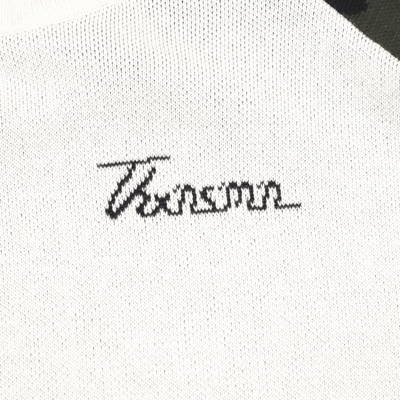 Sweater Trifesa Broken White Green Thanksinsomnia