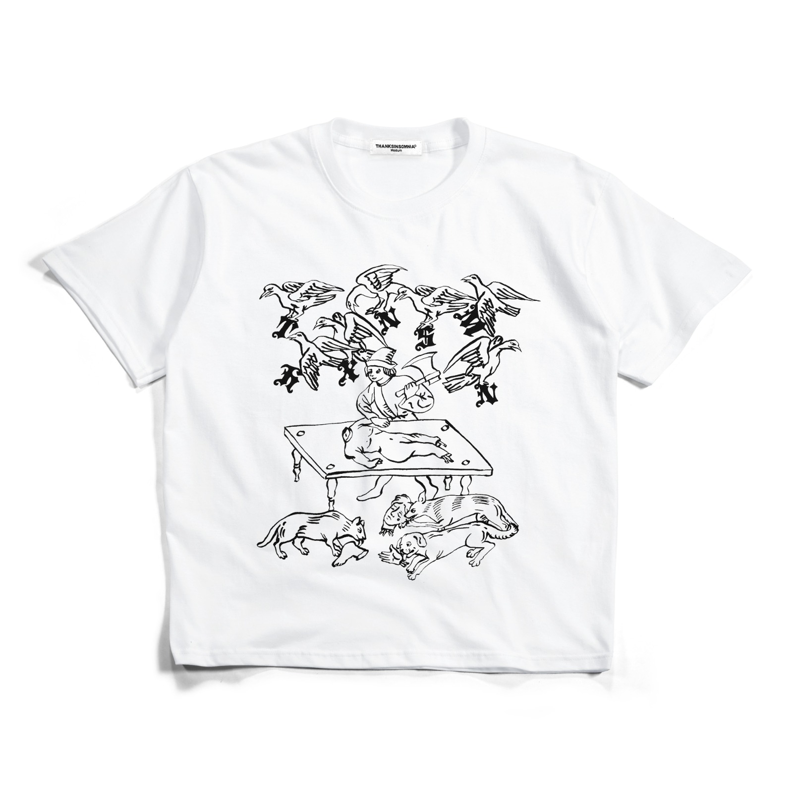 Tshirt Petria White Thanksinsomnia