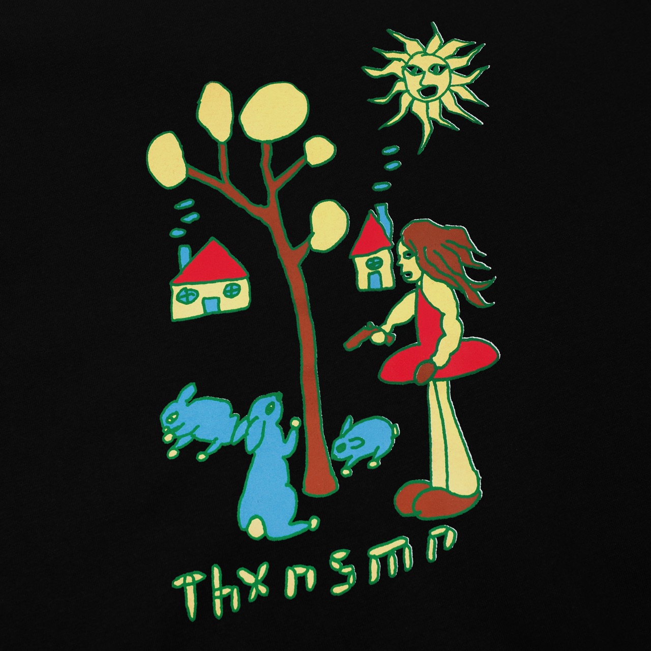 Tshirt Ijema Black Thanksinsomnia