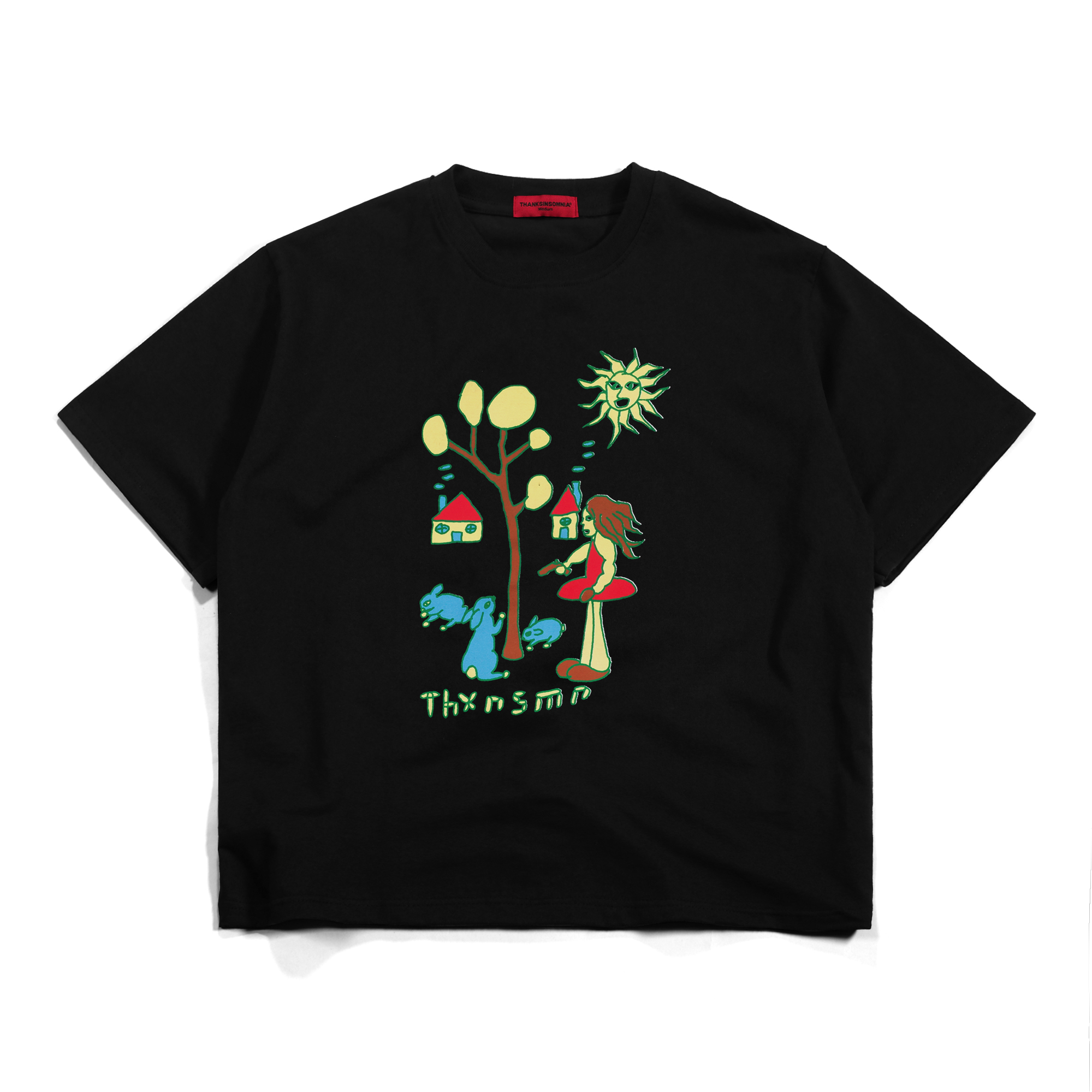 Tshirt Ijema Black Thanksinsomnia