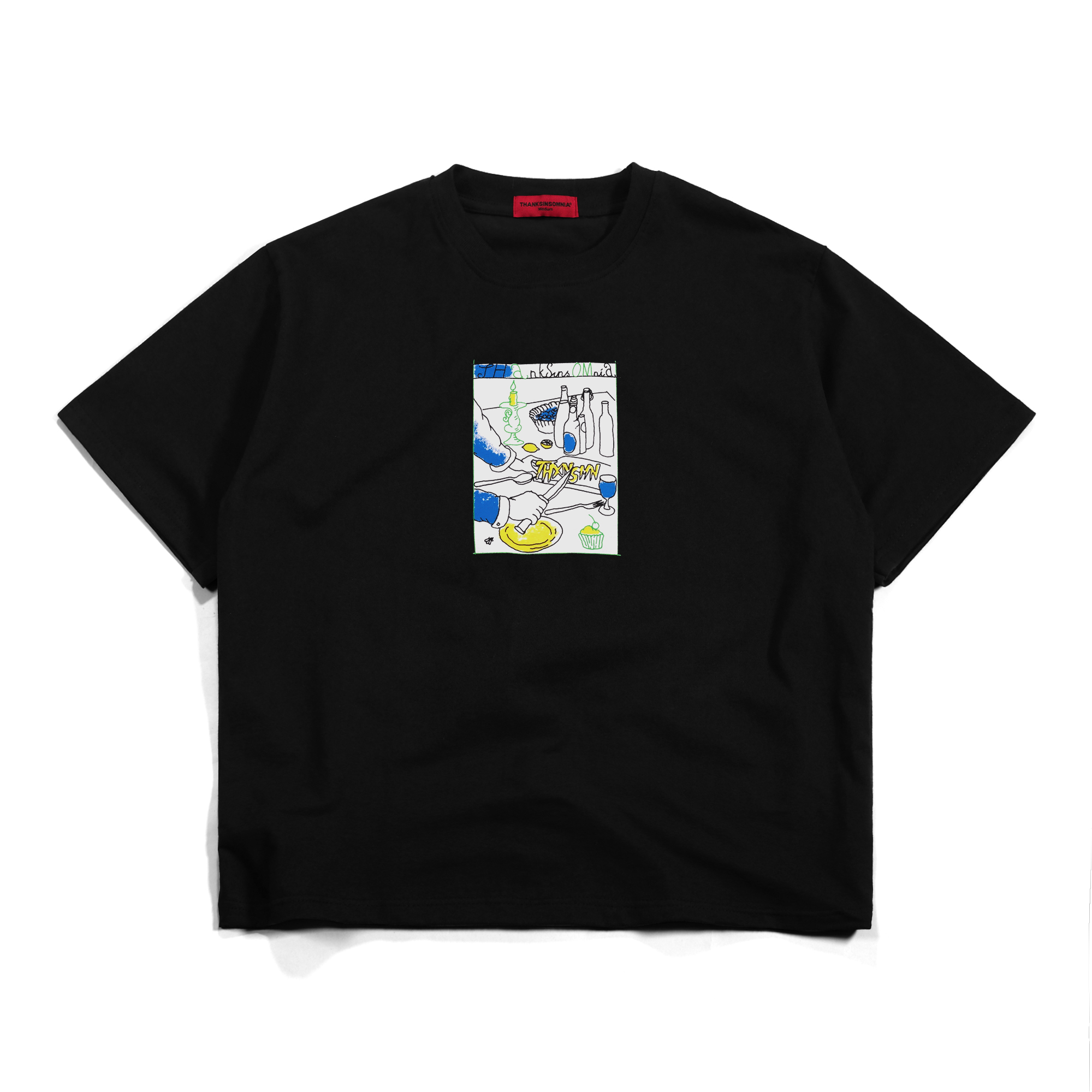 Tshirt Onorina Black Thanksinsomnia