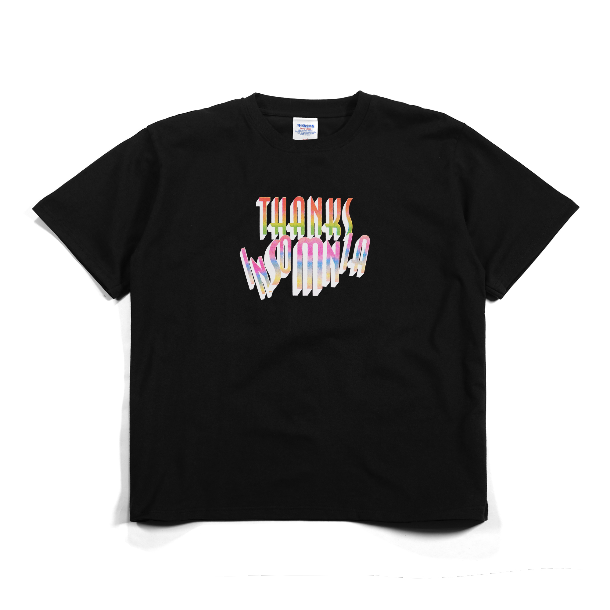 Tshirt Typo Natasha Black Thanksinsomnia