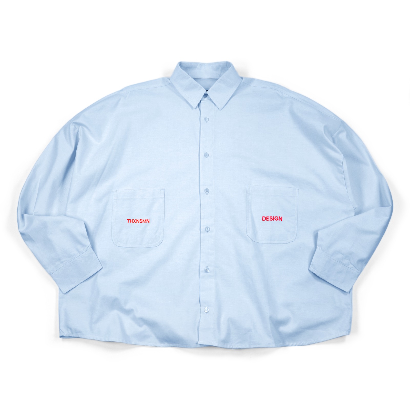 04 - Oversized Long Shirt Syelomitha Blue Thanksinsomnia