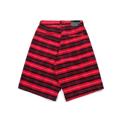 Jorts Kysetta Red Black Plaid Corduroy Thanksinsomnia
