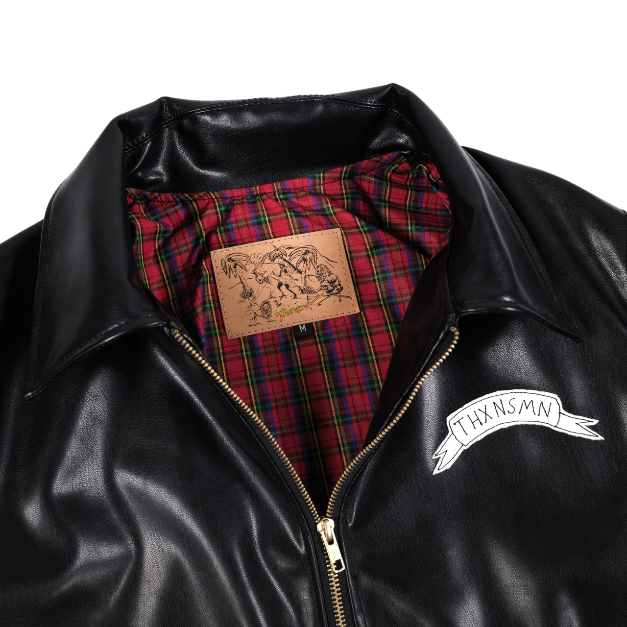 Synthetic Leather Jacket Barbara Glory Black Thanksinsomnia