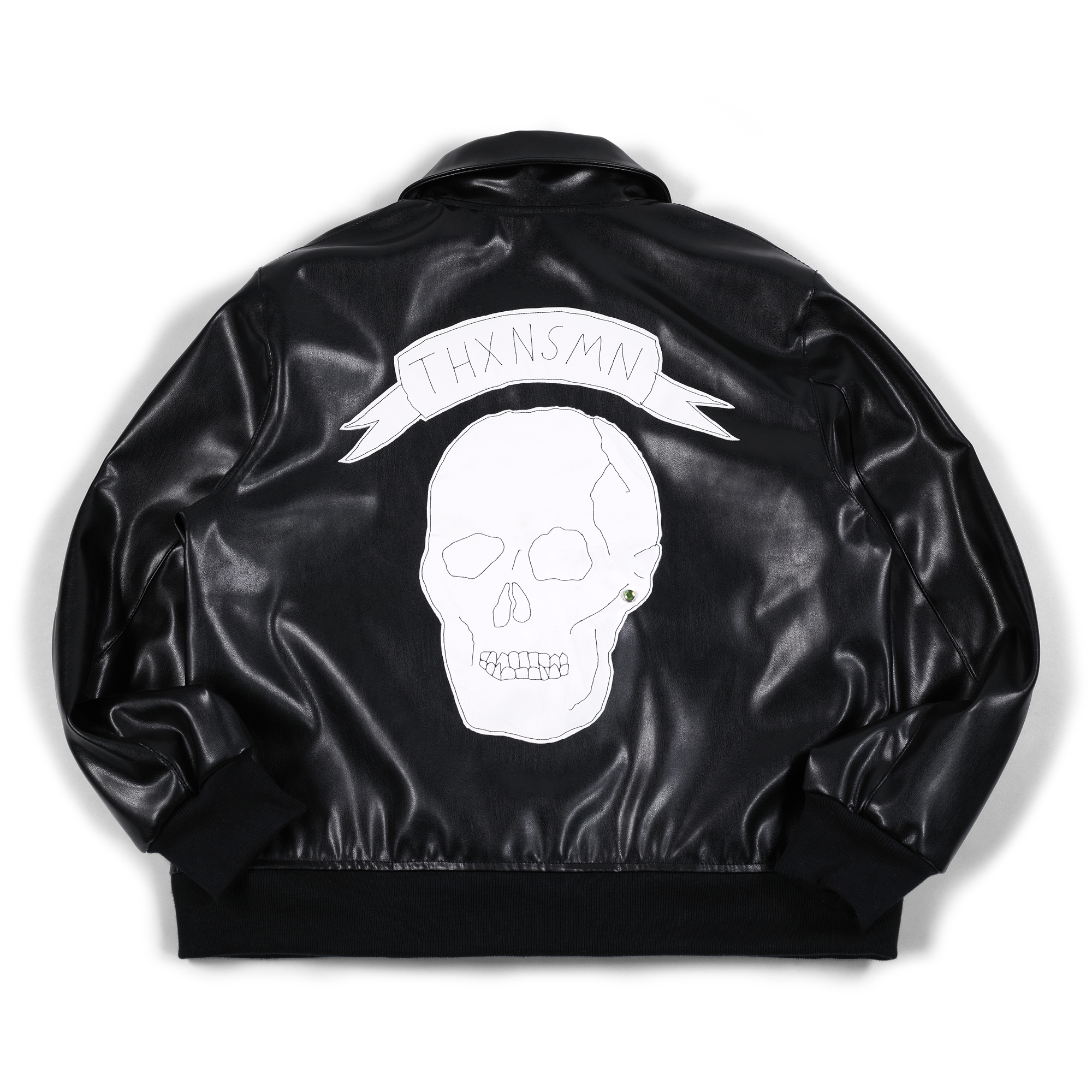 Synthetic Leather Jacket Barbara Glory Black Thanksinsomnia