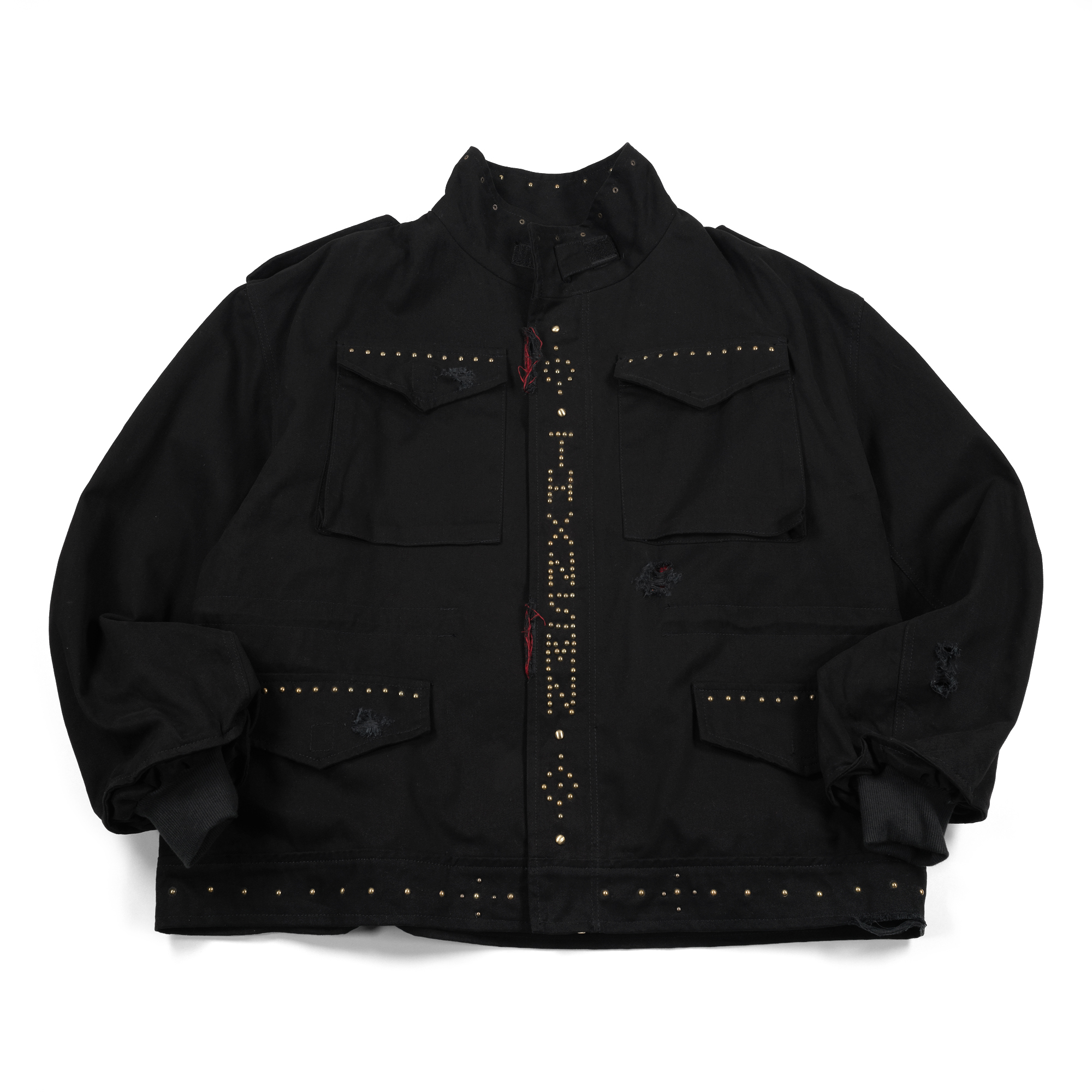 Field Jacket Maleeka Kyratta Black Thanksinsomnia