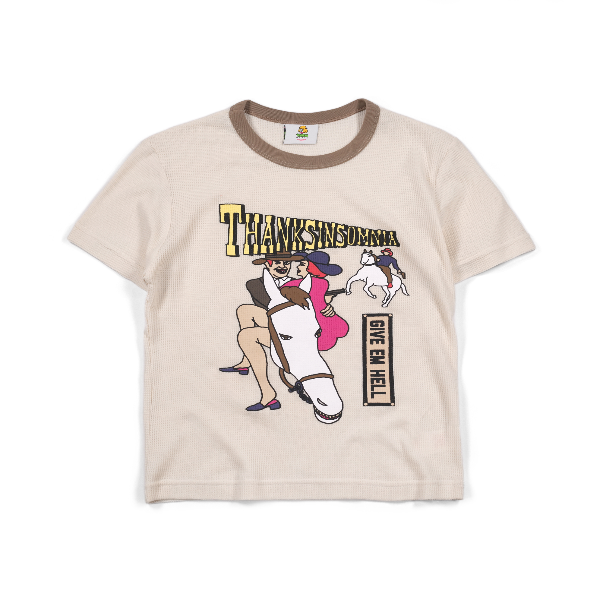 Baby Tee Tetiana Cream Thanksinsomnia Girls